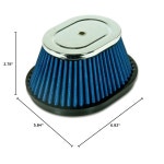 공장 사양 ATV 에어 필터 - 야마하 YFS200 88-06 YFA1 89-91 04 YFM125 04-13 YFM125R 11-13 YFM25R 08-13 (FS-906)에 : 더에일리아컴퍼니