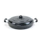 국내산 볶음팬 곱창 닭갈비 철판요리 전골 전판 그릴팬 마블코팅 42cm : 베스트 스토어.