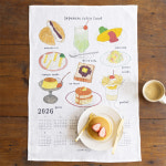 Fog linen work 2026 포그린넨 린넨 벽결이 개 고양이 디저트 달력 : 에이 테이블