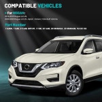 Farrme 11648 차량 교류 발전기 120A 닛산 로그 2014- L4 2.5L 자동차 대체 231004BA0A 231004BA0B TG12C152 208-268 400-40 : 브릭스... 