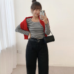 베르도 코튼 와이드 팬츠 A0873 : 어썸하비