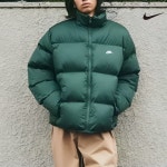 국내매장판 나이키 프리마로프트 헤비다운 패딩점퍼 그린 : 아도레라운지