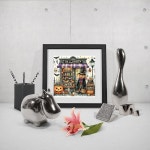 MJcakrn 할로윈 다이아몬드 페인팅 키트, 5D 풀 드릴 아트 페인팅, DIY 홈 월 장식 14 x 인치 G8196 : serenest