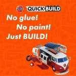 에어픽스 퀵빌드 폭스바겐 캠핑카 밴 레드 브릭 빌딩 플라스틱 모델 키트 J6017, 멀티컬러 VW Camper Van - Red : 직구열하나 글로벌