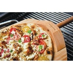 스테인리스 스틸 지지대가 있는 브로일 킹 69816 프로페셔널 피자 스톤 : 앤루미샵