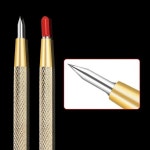 1Pc 다이아몬드 금속 마커 조각 펜 텅스텐 카바이드 펜촉 스타일러스 유리 세라믹 나무 손 도구 : Trunos Trading
