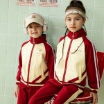 초등 및 중학생위한 교복 세트 유치원  스포츠 데이 교사의 봄 가 클로트 : 미주에일