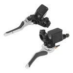2Pcs 오토바이 왼쪽 오른쪽 클러치 브레이크 핸들 레버 M10 백미러 장착베이스 Yamaha YQ50 Aerox 1997-2013 : 히어앤나우1