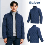 ZIBEN 겨울 경량 보온 패딩 워크웨어 퀄팅 방한점퍼 ZB-J1851 남녀공용 : 365세이프티두다