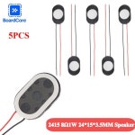 5PCS 1510/2415 스피커 1 와트 8R 라우드스피커 오디오 알람 15x10x3.5MM/24x15x3.5MM 타원형 노트북 컴퓨터 : 픽온드랍