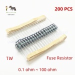 200개 1W 5% 권선 저항기 퓨즈 0.1R ~ 옴 : 반월무역12