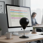 속시원 펀치 탁상용 펀치볼 집중력 트레이닝 스트레스 해소 : SJMJ