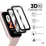 Band 8 용 3D 커버리지 보호 필름 액 액세서리 스크린 프로텍터 소프트 TPU 시계 : 미주나티
