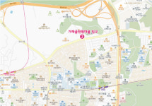 2. 가재골전원마을 입구 : 강동구 현수막지정게시대