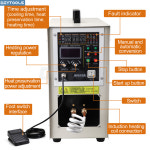 고주파 유도 히터 30-100KHz 3 상 전압 380V 25KW : 히어앤나우9