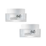 [1+1] 레아필 큐어링 히알루론산 모공 스쿠알란 탄력 인텐시브 크림 50ml+50ml : 유스케어팜