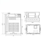 1.5kw/2.2KW 주파수 드라이브 스핀들 모터 속도 제어 3상 0-3200hz 인버터 : 준블루82