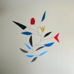 금속 키네틱 걸이형 이동 조형물, 36 W x 36.5 H, 이동식, 장식형 이동식 야외 거실 침실 홈 데코용 걸이 : 앤루미샵