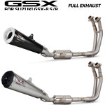 스즈키 GSX8R GSX-8S GSX 8R 22-24용 풀 시스템 프론트 파이프 연결 머플러 슬립온 오토바이 배기 레이싱 : 히어앤나우4