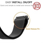 OnePlus Watch 3 2R 용 밀라노 메탈 스트랩 OPPO X 4 Pro 마그네틱 밴드 Correa 스테인레스 스틸 팔찌 : 대장기계상사