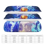 젤리피쉬 앤 비어 3 침구 세트 소프트 시트 및 베갯잇 침대 이불 커버 1개와 2개 86 x70 : 주니안스토어1027