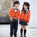 유치원 및 초등학교 위한 순수 코튼 니트웨어 공연 의상 가 투어 : 미주에일