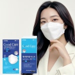 굿케어 KF94마스크 대형 숨쉬기편한 황사방역 4중필터 국내생산 100매입 : 랜턴스