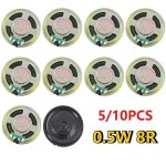 5/10PCS 0.5W 8ohm 스피커 초박형 혼 8R 직경 40mm 4CM 오디오 DIY 전자용 : 픽온드랍