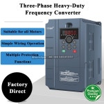 VFD 부스트 AC 주파수 인버터 1 상 220V 입력-3 380 V 출력 7.5kW 11kW : 준블루82