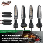 가와사키 Z1000 LED 방향 지시등 깜박이 표시기 Z125 Z400 Z650 Z900 Versys-X 300 2017-2022 ZR 900 1000 ER650 : 히어앤나우4