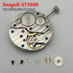 호환 남성용 시계 ETA 6497 Handwind 17 케이스 피팅 수리 New Seagull ST3600 식 무브먼트 ST36 : 히어앤나우7