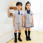 영국식 여름 유니폼 세트 유치원 및 용 4종 : 미주에일