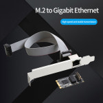 TXA098 M.2 B 키M 키-기가비트 네트워크 카드 데스크탑 101001000Mbps RJ45 고속 이더넷 컨버터 카드 Intel 210 AT 칩 : 히어앤나우6