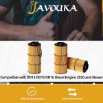 자바우카 6개 Lube 필터 LF17800 DD13 DD15 및 DD16 엔진 2020 P582506 오일 #19863920 A4711800209 A4711800009 A47218 : 트립몰상점