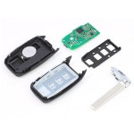 기아 리오 2021용 OEM 보드 교체 쉘 근접식 스마트 리모컨 자동차 키 (4버튼, 433MHz, 8A 칩 탑재) P/N: 95440-H0100 : 블루밍바자