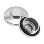 Aynaxcol 2Pcs 12361-300-000 차동 필러 캡 O-링 교체 포함 Honda Sportrax 250EX 2001 2002 2003 2004 2005 2006 200... 