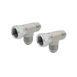 BEITERSTOE (2-PACK) 6602-06-06 유압 호스 어댑터 피팅3/8 남성 JIC 37 Flare(9/16-18UNF) 3/8 여성 37 스위벨(9/16-18UNF) : 누아르템샵