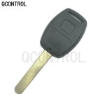 QCONTROL 원격 키, 혼다 S0087-A 어코드 요소 파일럿 시빅 CR-V HR-V, 인사이트 시티 재즈 오디세이 ID46 칩, 433 MHz : 블루밍바자