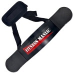 피트니스 매니악 이두근 팔 블래스터 두꺼운 지지대 컬 아이솔레이터 패딩 가장자리 역도 및 보디빌딩용 조절 가능한 스트랩 : 코어데이즈