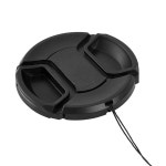 ZZJMCH 2팩 55mm 센터 핀치 프론트 렌즈 캡, 엑스트라 스트롱 스프링, 카메라 커버, 100 재활용 플라스틱으로 제작 - 니콘, 캐논, 소니 및... 