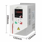 주파수 모터 VFD 인버터 가변 속도 드라이브 1HP 1.5kw 2.2kw 3 상 220v 380v Ac : 프라임무역59