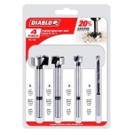 Diablo FB-104 4피스 포스너 비트 목재용 세트 (4피스) 17 7/8 Inch by 3/8 Inch S : 칸쵸13우주