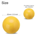 UXCELL 글라우징 글로브 장식 볼 2.5인치 63MM 반사 정원 구 광택 중공 : 씨유리테일