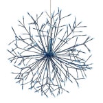 홀리데이 브라이트 라이트 LED 24인치 실내/외 3D 커넥티드 반짝반짝 빛나는 구 - : 씨유리테일