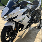 2025년형 신형 LED 전방 방향지시등 깜빡이 표시등 회전등 카와사키 ZX-6 ZX-6R 닌자 300 400 650 1000용 : 히어앤나우2