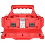 6포트 18V 급속 배터리 충전소, 밀 워키 충전기 48-59-1806 59-1804 교체, 14 4V-18V 48-11-1850 11-1840 11-1815 11-1828 11- : 캄모리