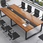 회의테이블 사무실 가구 인테리어 도서관 세미나 상담실 : 바로샵-
