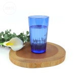 청색 PC물컵 340ml 주스컵 아이스커피 : 오계테