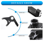 CNC 알루미늄 합금 개조 브레이크 켈리퍼 브래킷 S1000RR 2019 - 2022 S1000 RR S 1000RR 액세서리 Bremb P2 34 용 : 히어앤나우6