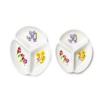 zazacnamu 나눔접시 3구 원형나눔접시 : 자작나무몰